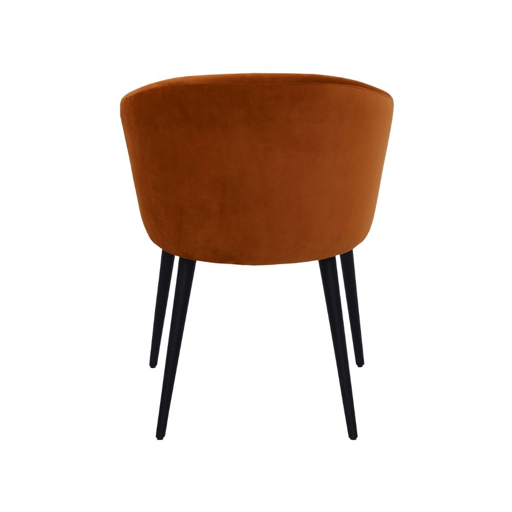 Scaun de bucatarie caramiziu | model CAPRISO - eScaun.ro