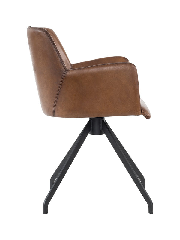Scaun din piele naturala de bivol | model GIANI - eScaun.ro