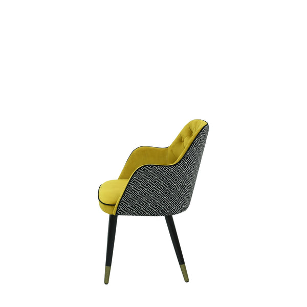 Scaun dormitor din material | model PINO BUTON - eScaun.ro