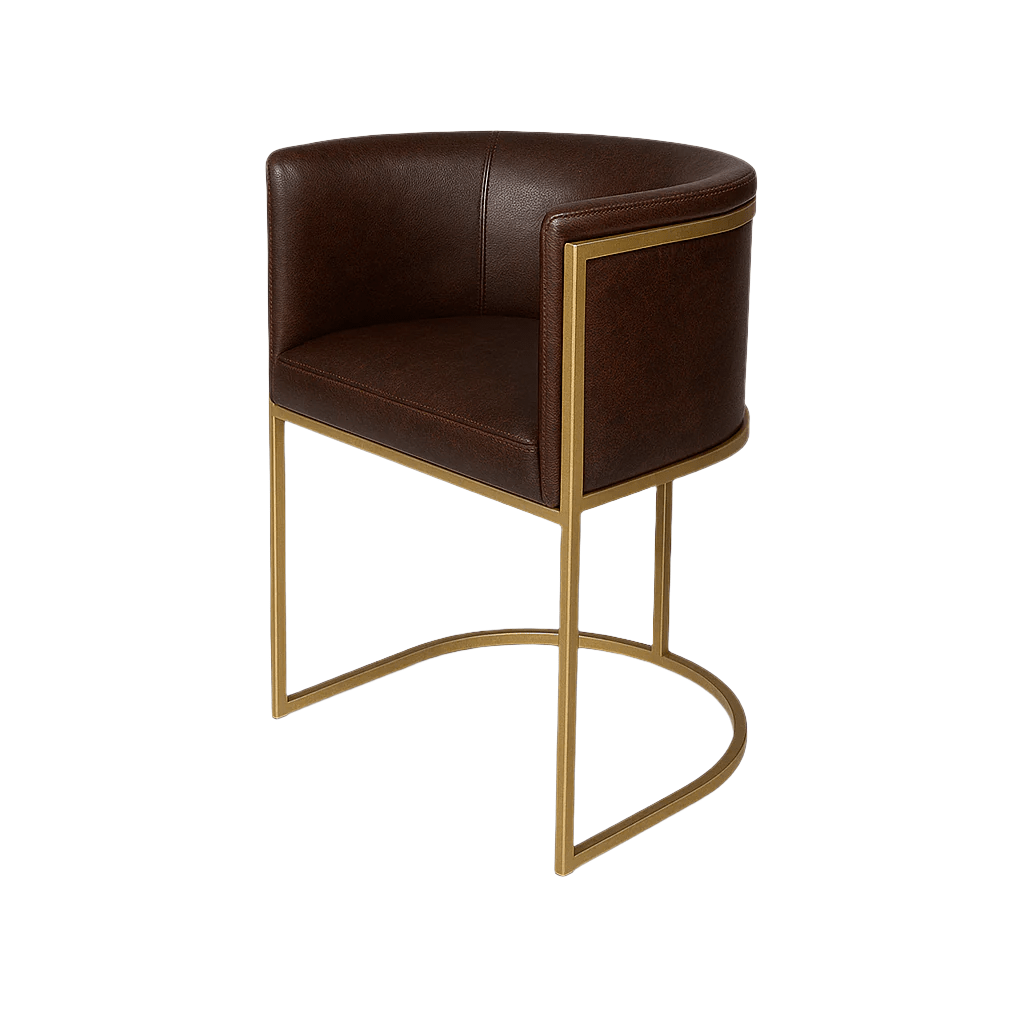 Scaun elegant NEAGRU | model ENRI - eScaun.ro