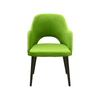 Scaun galben din catifea | model SUNIC - eScaun.ro