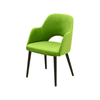 Scaun galben din catifea | model SUNIC - eScaun.ro