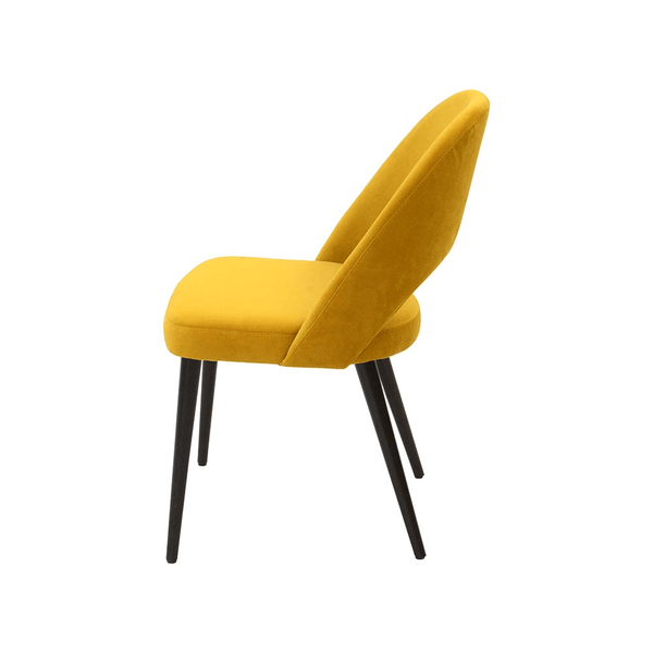 Scaun galben din material | model EXPRES - eScaun.ro