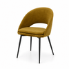 Scaun galben mustar | model LAVA - eScaun.ro