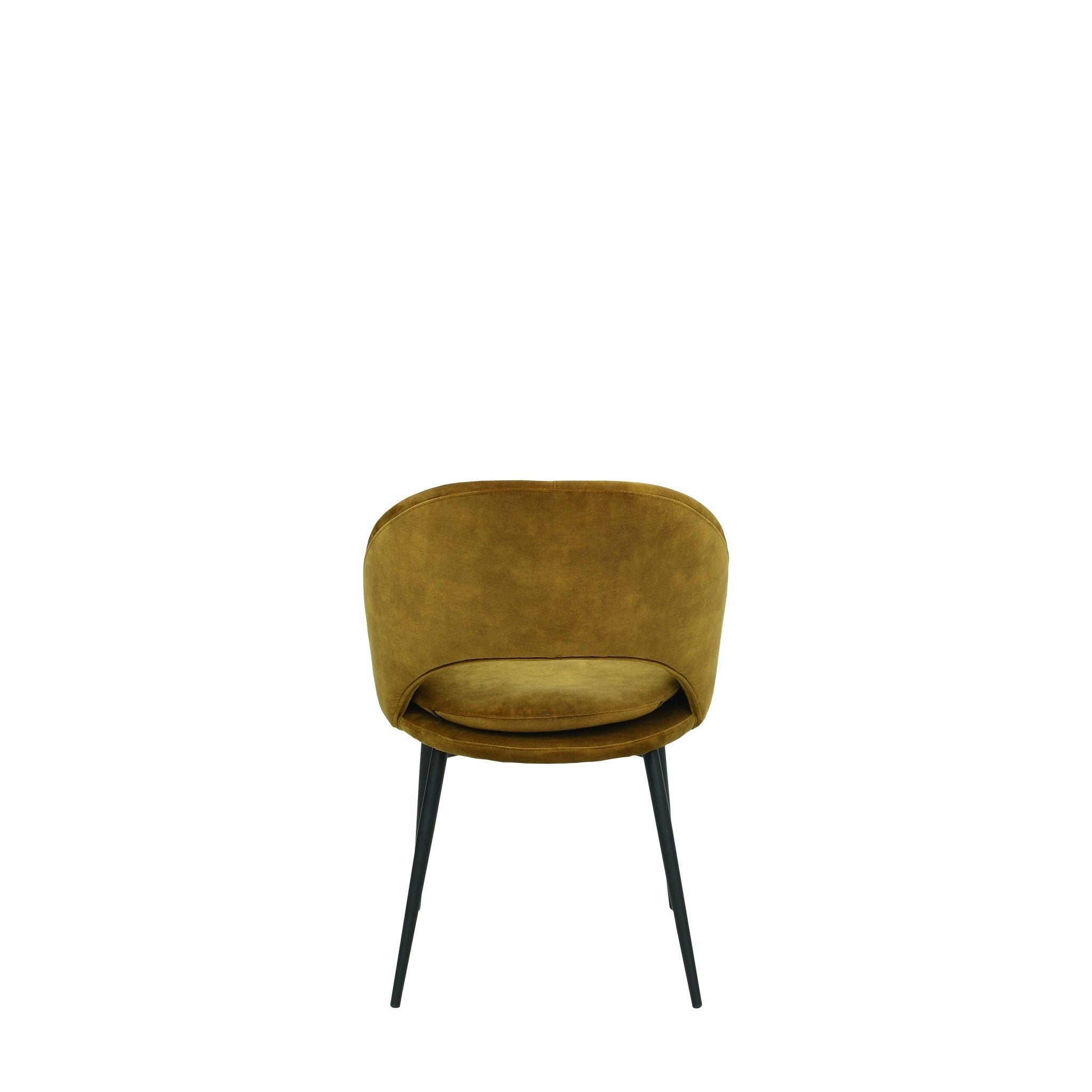 Scaun galben mustar | model LAVA - eScaun.ro