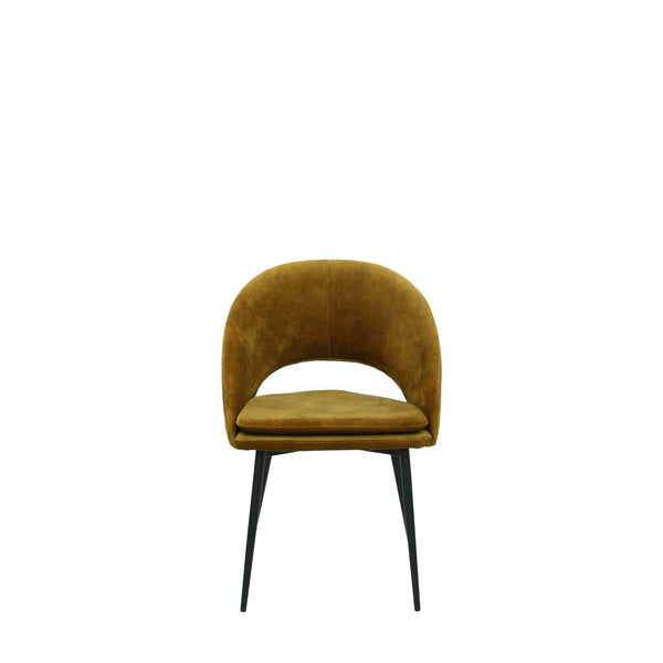 Scaun galben mustar | model LAVA - eScaun.ro