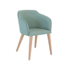 Scaun gri din material | model CROCO - eScaun.ro