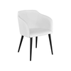 Scaun gri din material | model CROCO - eScaun.ro