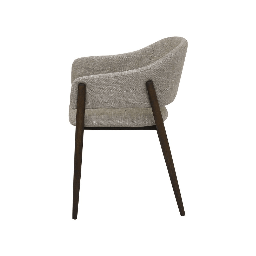 Scaun gri tapitat | model ALBA - eScaun.ro