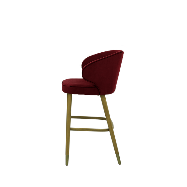 Scaun insula catifea ALBASTRA | model CAPRICE - eScaun.ro