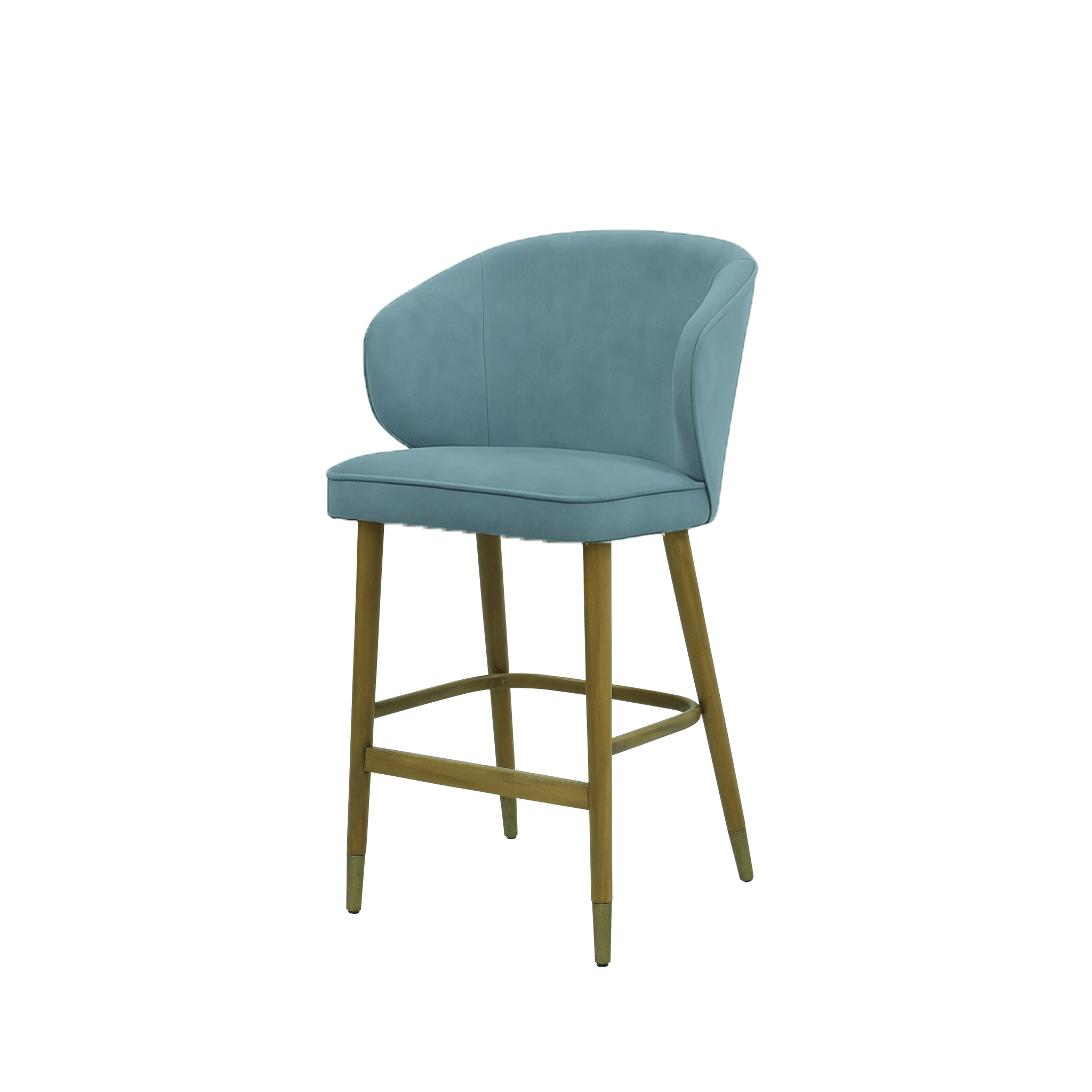 Scaun insula catifea ALBASTRA | model CAPRICE - eScaun.ro