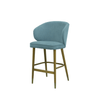 Scaun insula catifea ALBASTRA | model CAPRICE - eScaun.ro