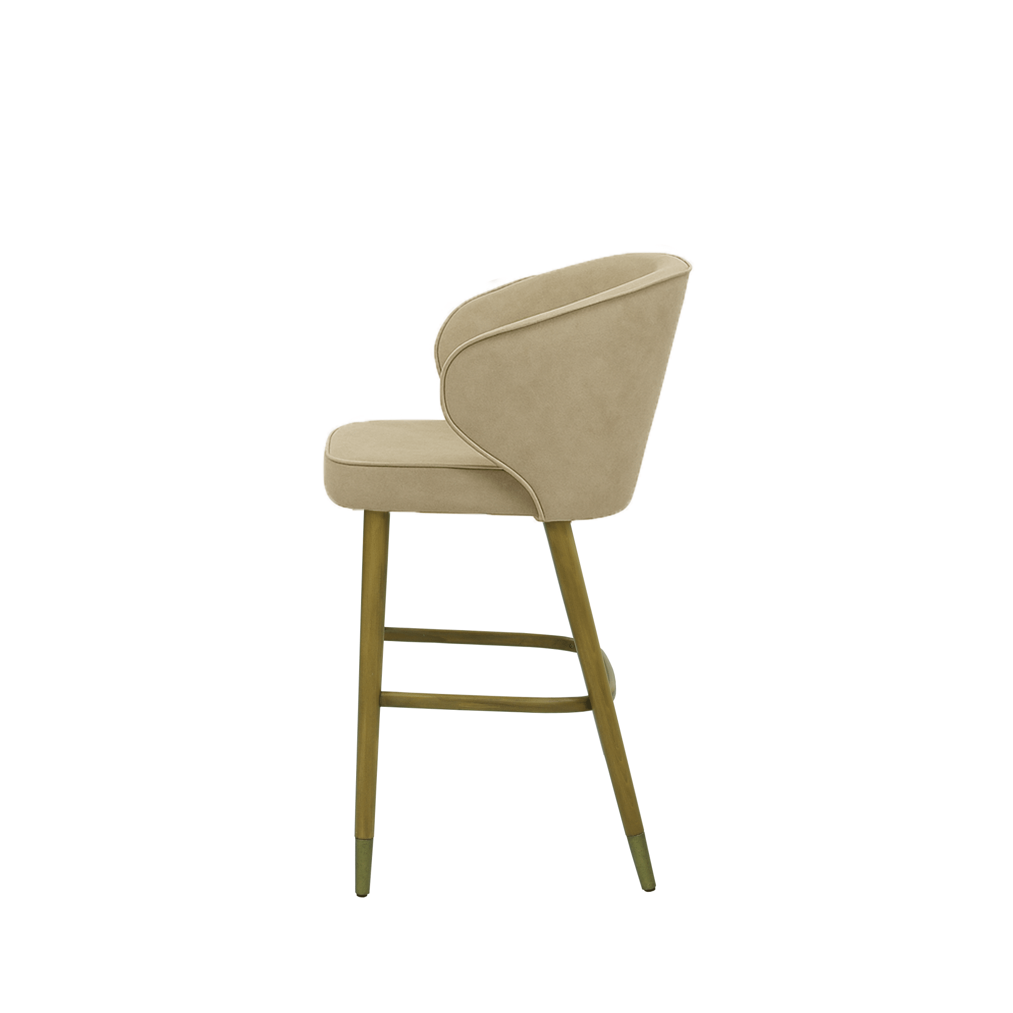 Scaun insula catifea ALBASTRA | model CAPRICE - eScaun.ro