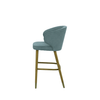 Scaun insula catifea ALBASTRA | model CAPRICE - eScaun.ro