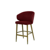 Scaun insula catifea ALBASTRA | model CAPRICE - eScaun.ro