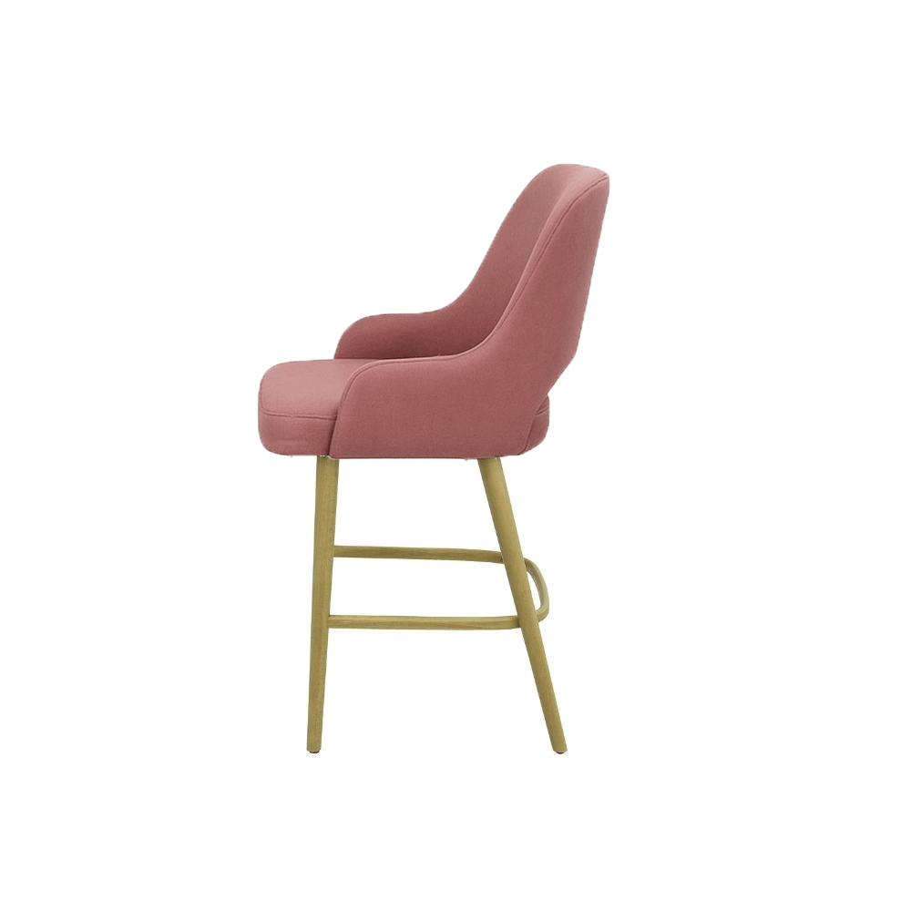 Scaun insula catifea ALBASTRA | model HUGO - eScaun.ro