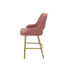 Scaun insula catifea ALBASTRA | model HUGO - eScaun.ro