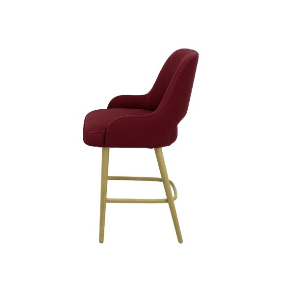 Scaun insula catifea ALBASTRA | model HUGO - eScaun.ro