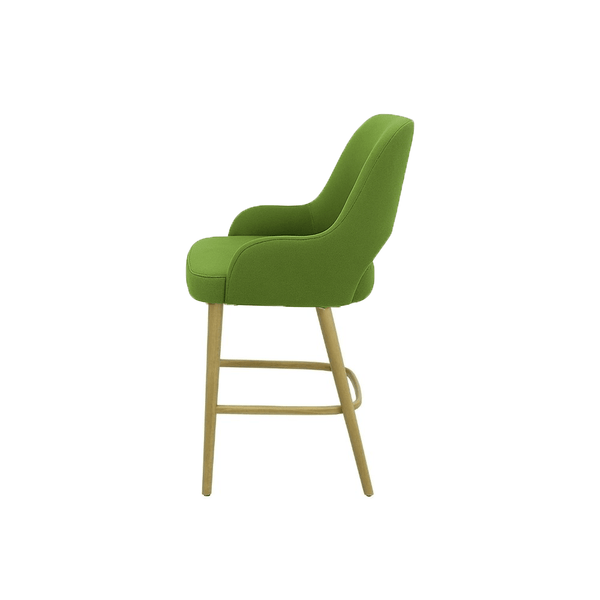 Scaun insula catifea ALBASTRA | model HUGO - eScaun.ro