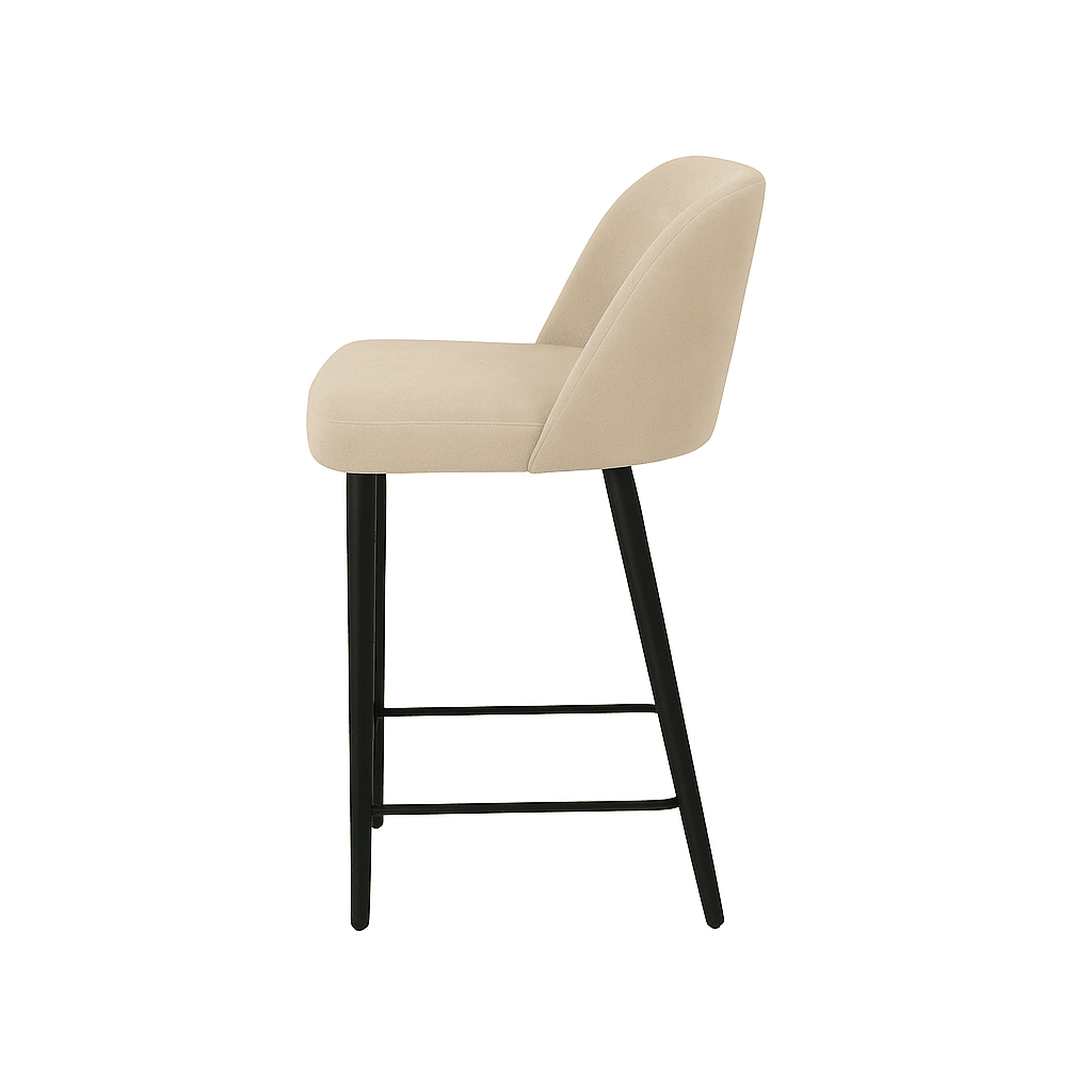 Scaun insula catifea ALBASTRA | model IVA - eScaun.ro