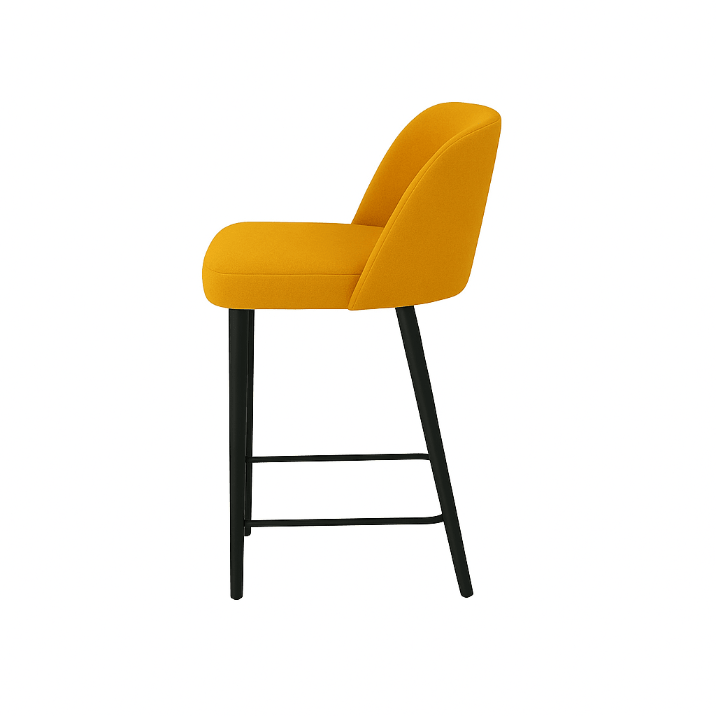 Scaun insula catifea ALBASTRA | model IVA - eScaun.ro