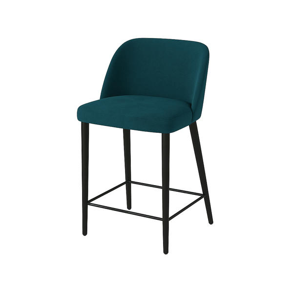 Scaun insula catifea ALBASTRA | model IVA - eScaun.ro