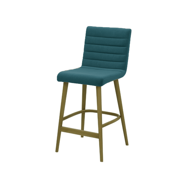 Scaun insula catifea ALBASTRA | model RIGA - eScaun.ro