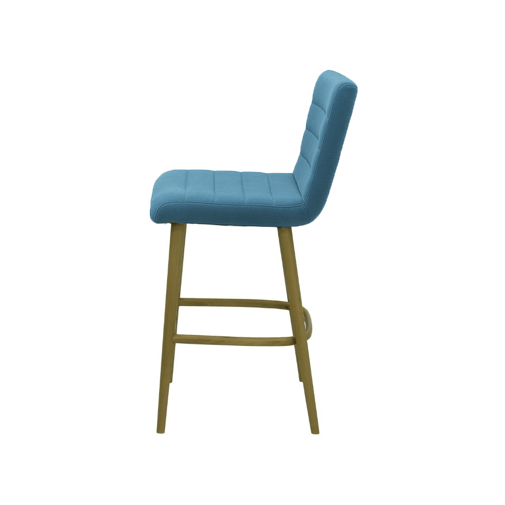 Scaun insula catifea ALBASTRA | model RIGA - eScaun.ro