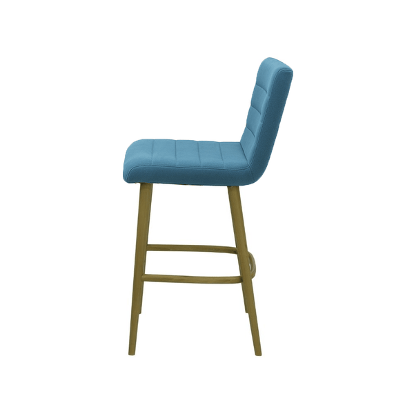 Scaun insula catifea ALBASTRA | model RIGA - eScaun.ro