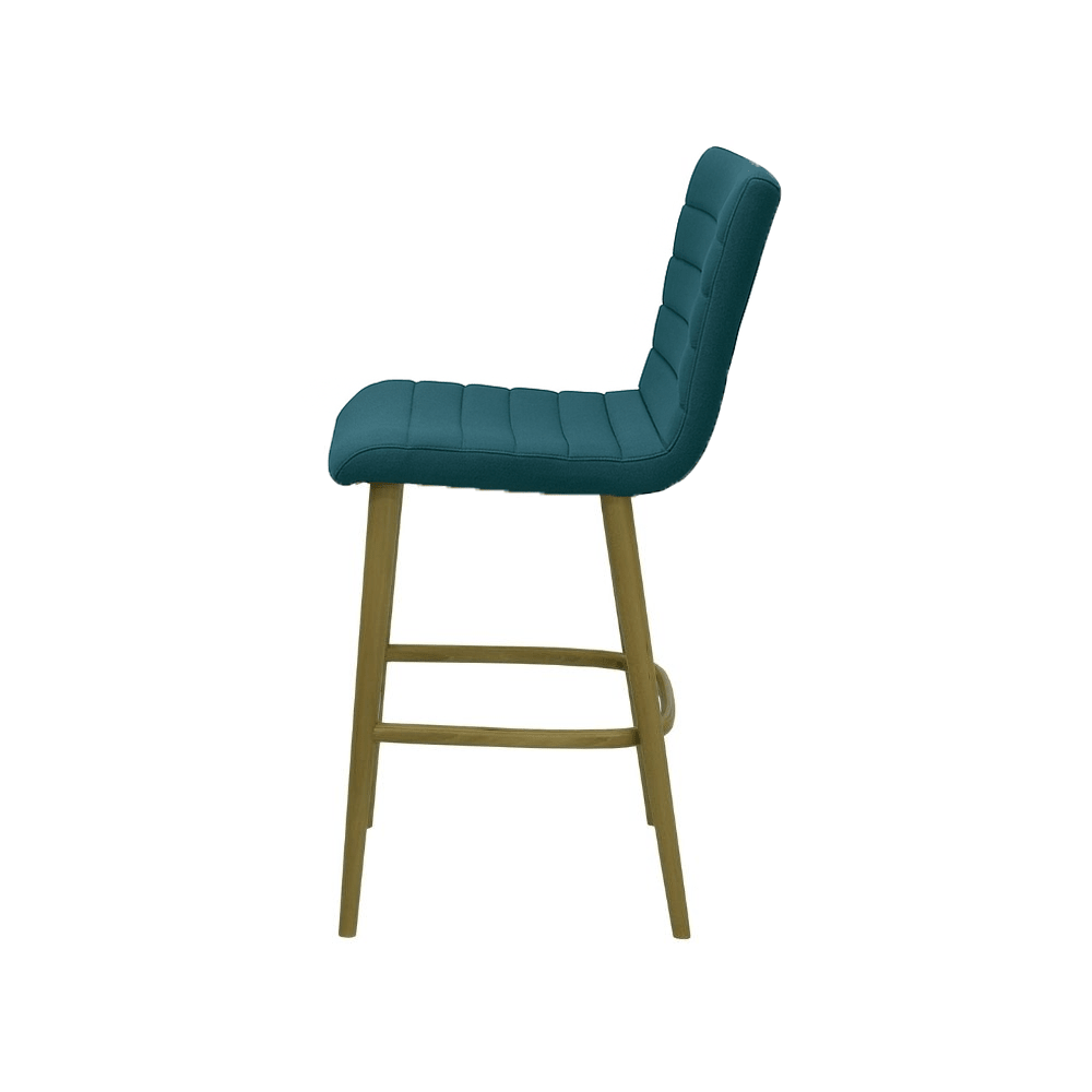 Scaun insula catifea ALBASTRA | model RIGA - eScaun.ro