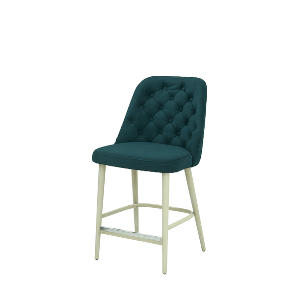 Scaun insula catifea ALBASTRA | model SCOT - eScaun.ro