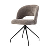 Scaun living gri si picioare metal | model ZANCA - eScaun.ro