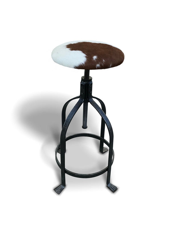 Scaun pian tapitat cu piele de vaca | model PAMO - eScaun.ro