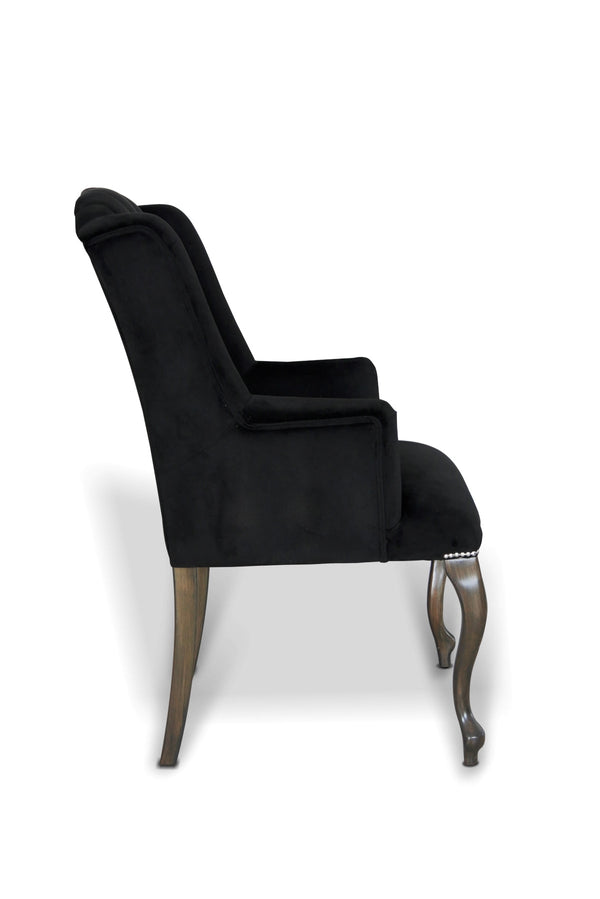 Scaun regal din catifea | model Birmingham C - eScaun.ro