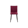 Scaun rosu din catifea | model CADU - eScaun.ro