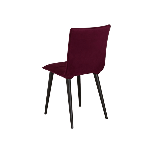 Scaun rosu din catifea | model CADU - eScaun.ro