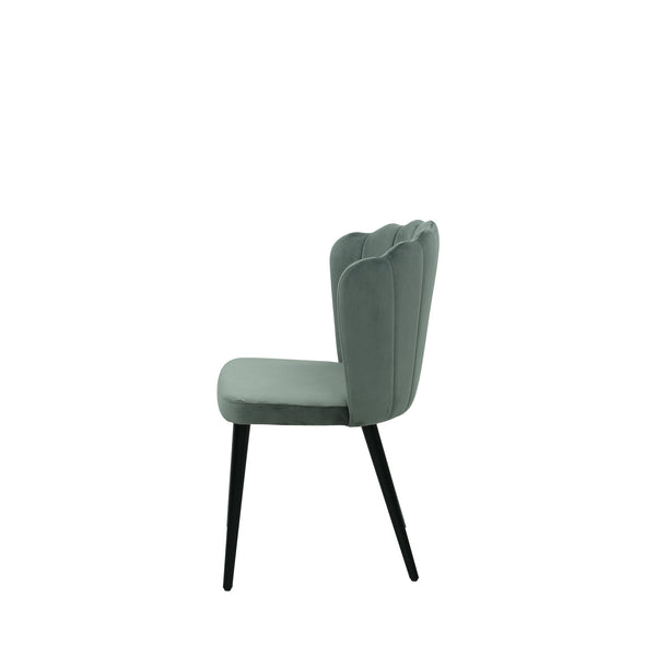 Scaun tapitat din catifea | model ARIA - eScaun.ro