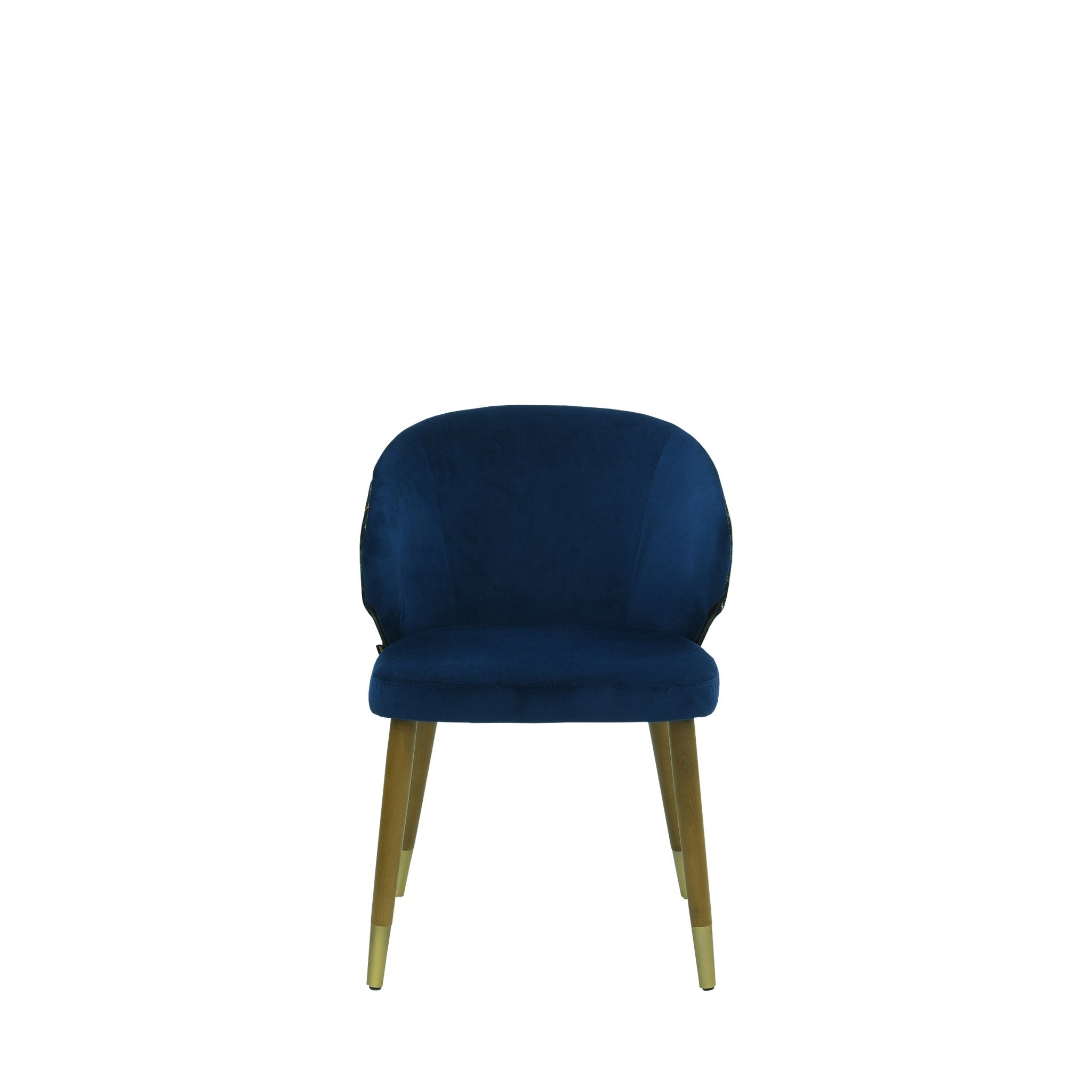 Scaun verde din catifea | model CAPRICE - eScaun.ro