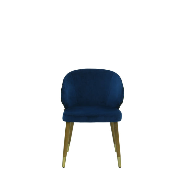 Scaun verde din catifea | model CAPRICE - eScaun.ro