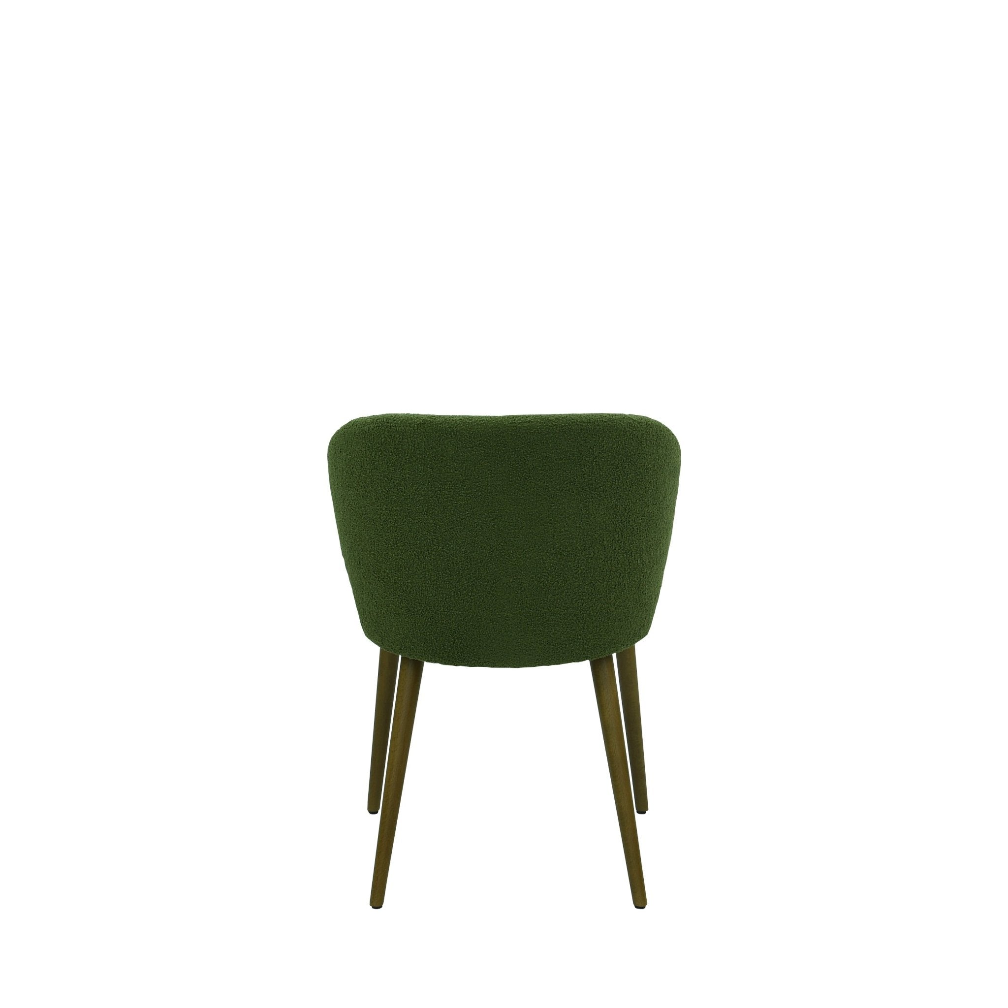 Scaun verde din catifea | model CAPRICE - eScaun.ro