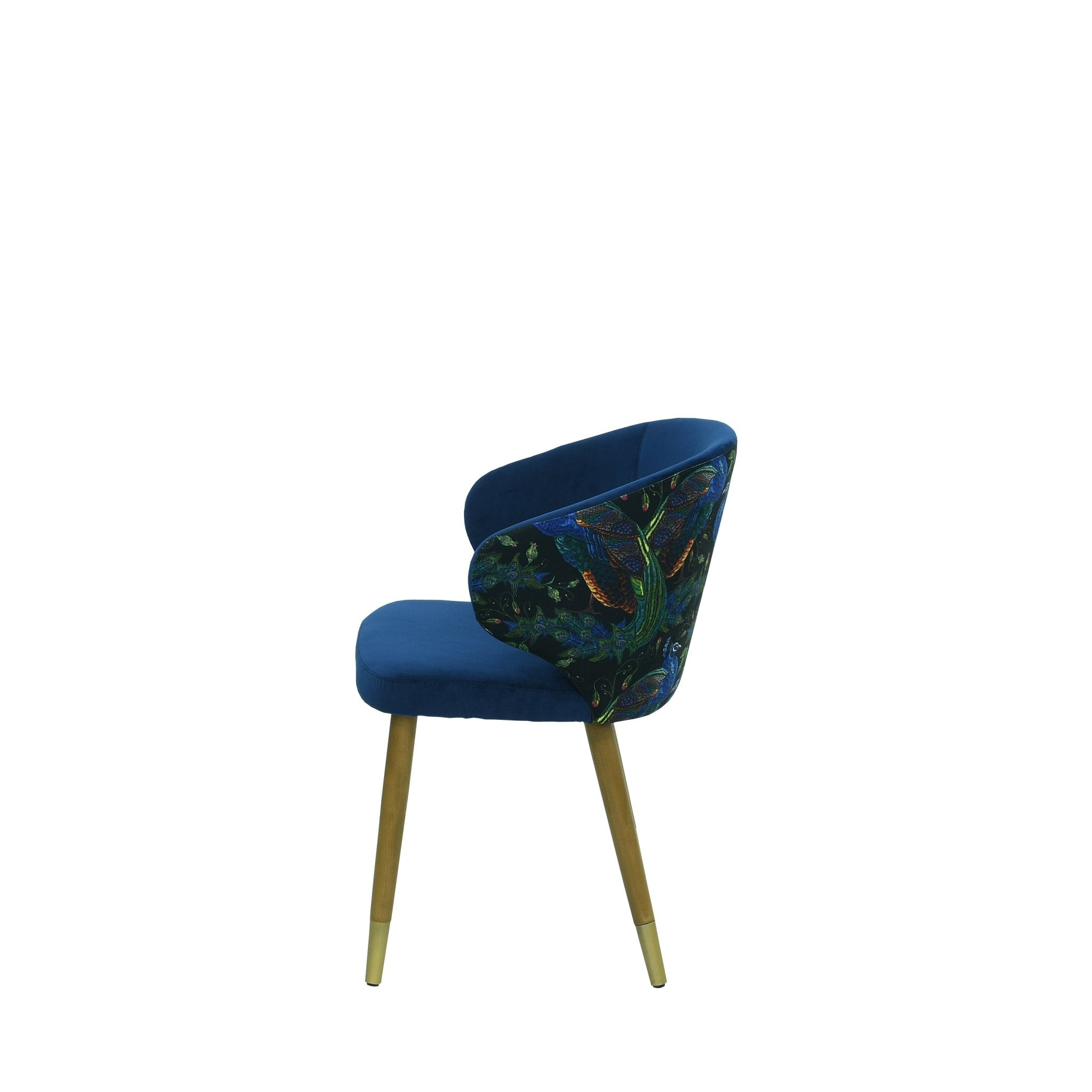 Scaun verde din catifea | model CAPRICE - eScaun.ro