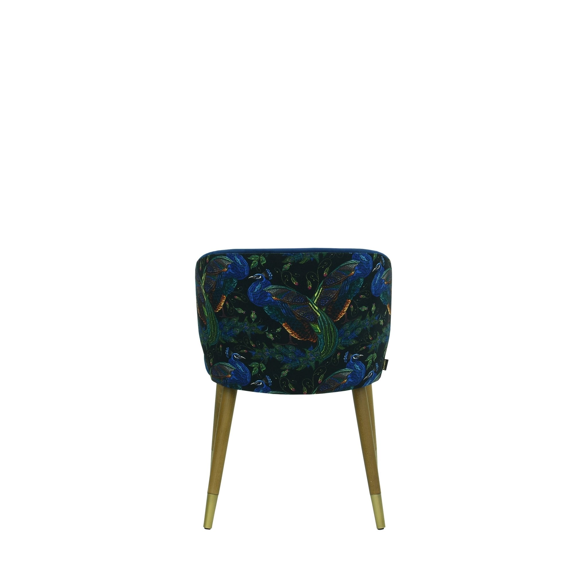 Scaun verde din catifea | model CAPRICE - eScaun.ro