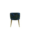 Scaun verde din catifea | model CAPRICE - eScaun.ro