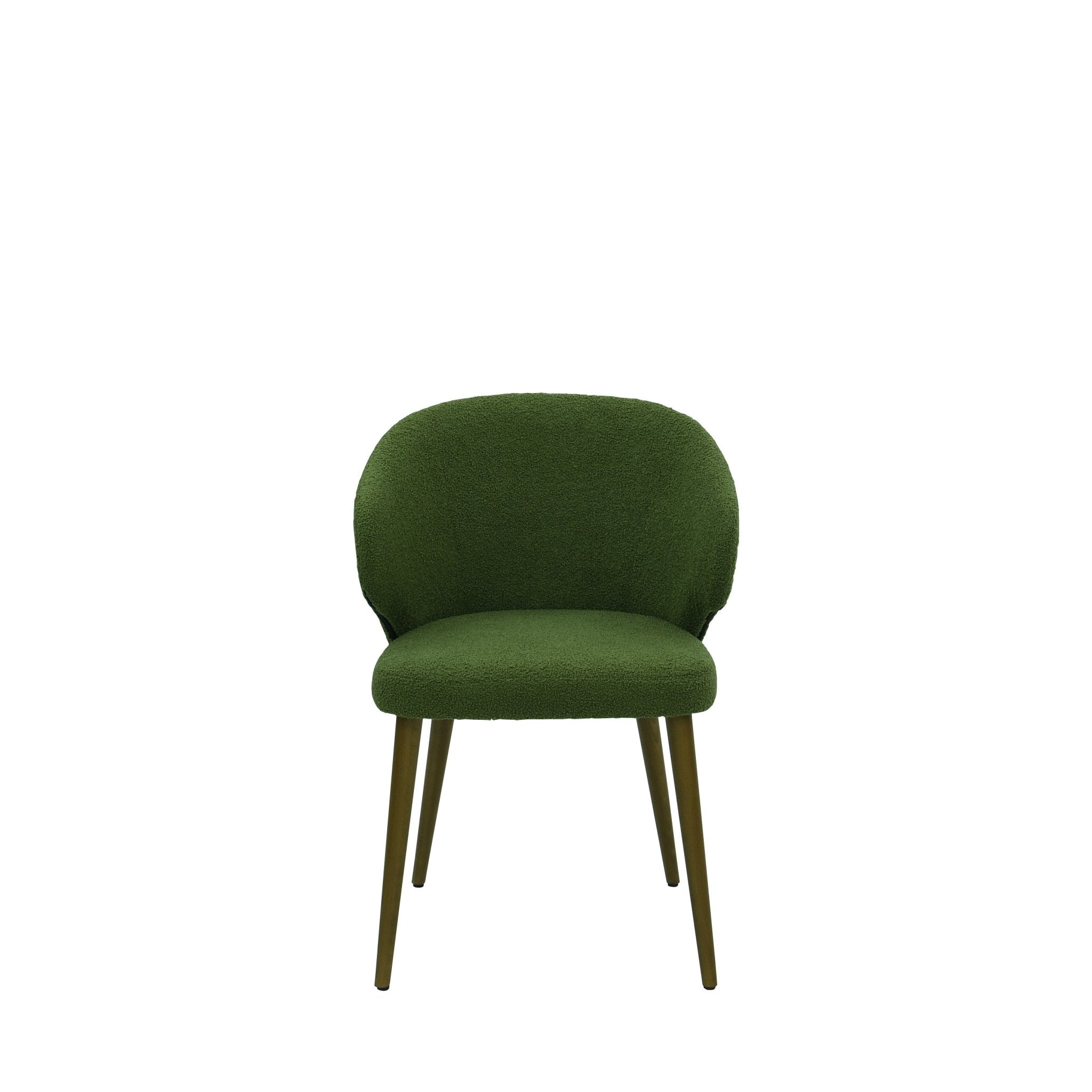 Scaun verde din catifea | model CAPRICE - eScaun.ro