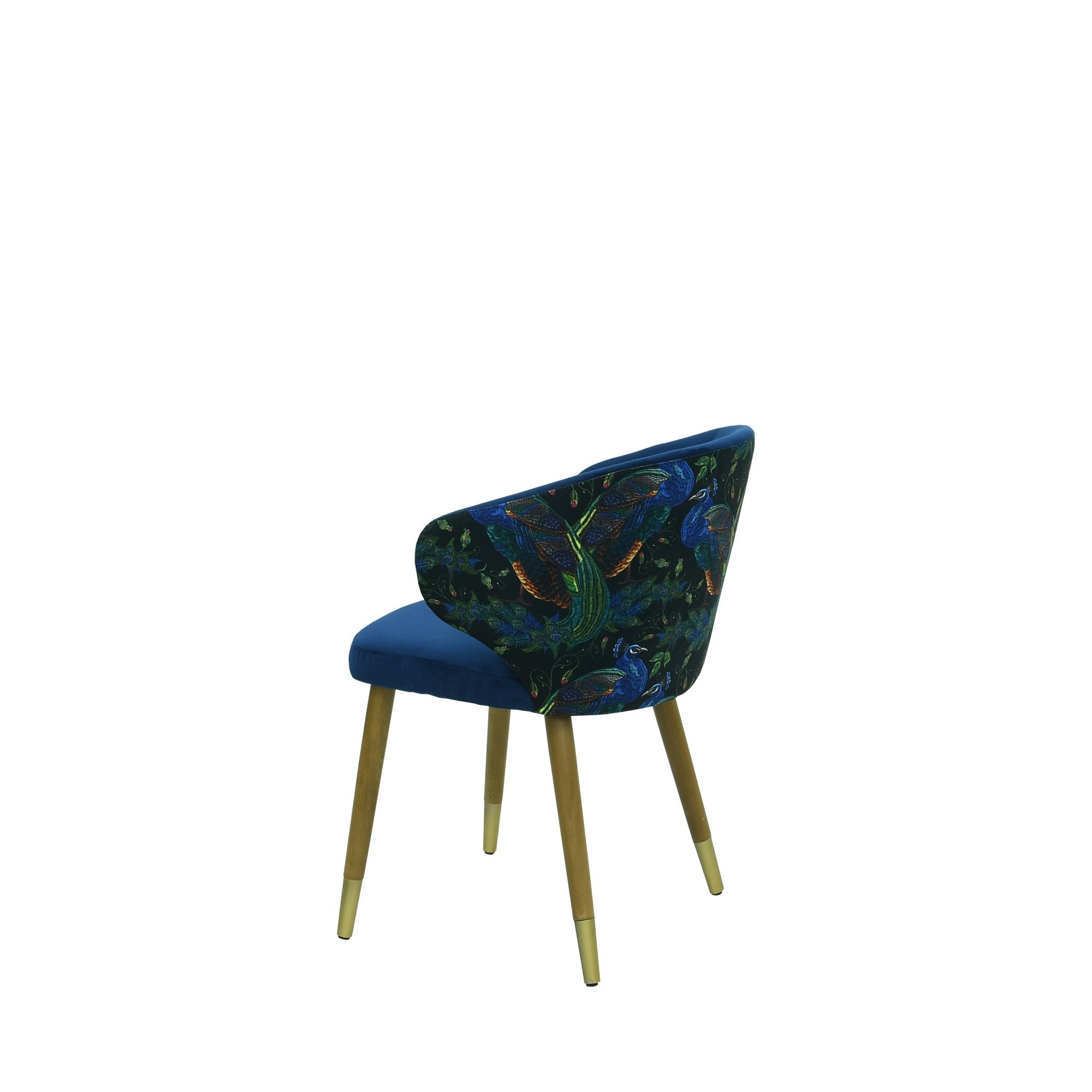 Scaun verde din catifea | model CAPRICE - eScaun.ro