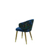 Scaun verde din catifea | model CAPRICE - eScaun.ro