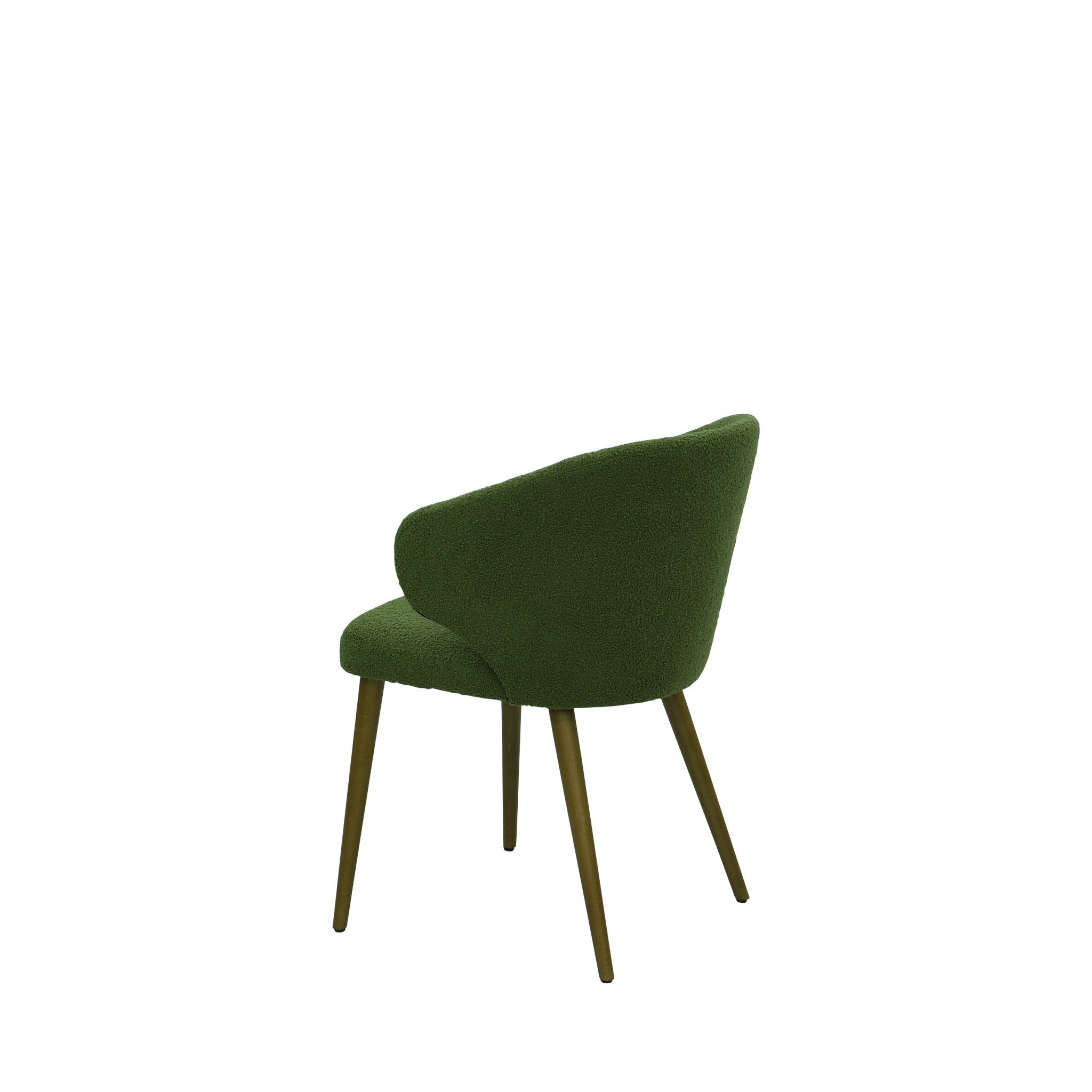 Scaun verde din catifea | model CAPRICE - eScaun.ro
