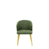 Scaun verde din material | model BRUNO - eScaun.ro