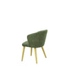 Scaun verde din material | model BRUNO - eScaun.ro