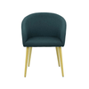 Scaun verde din material | model IBIS - eScaun.ro